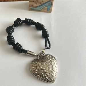 Vintage Y2k leather Bracelet